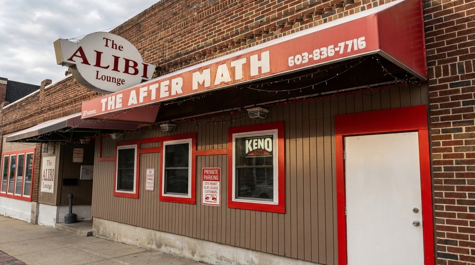 A neighborhood bar on Wilson Street