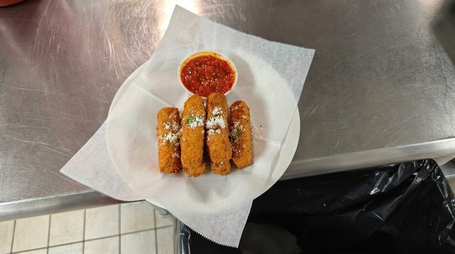 Mozzarella Sticks.