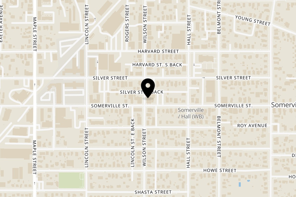 Map showing the location of Alibi Lounge Aftermath on 137 Wilson St in Manchester